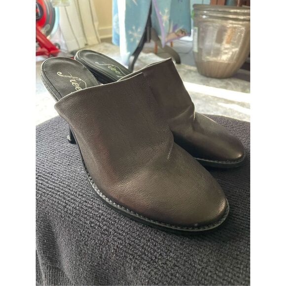 FREE PEOPLE NWOB Leila Heeled Mules - Picture 5 of 7